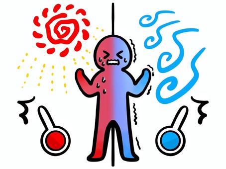 寒暖差について