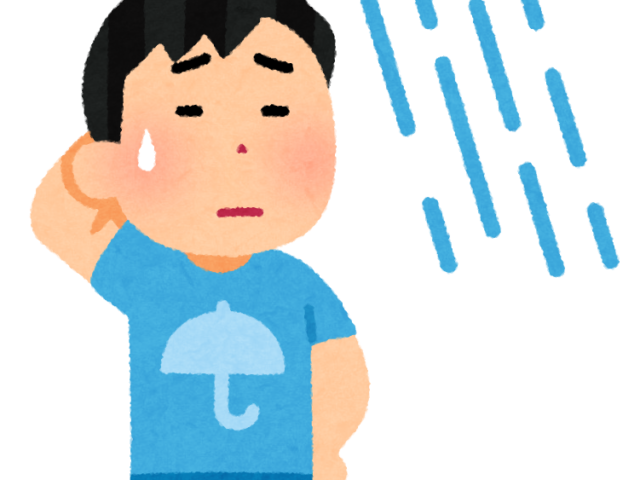 雨の日こそ体調に注意☔