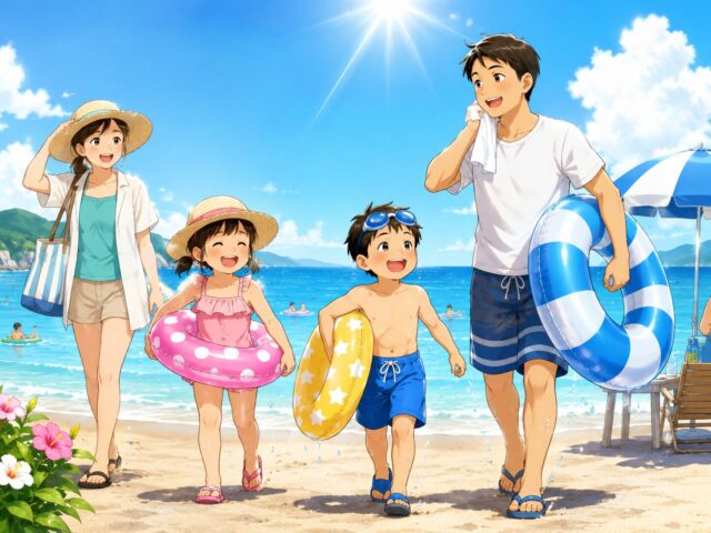 海の日を思いきり楽しむために！レジャー後の身体のケアも忘れずに