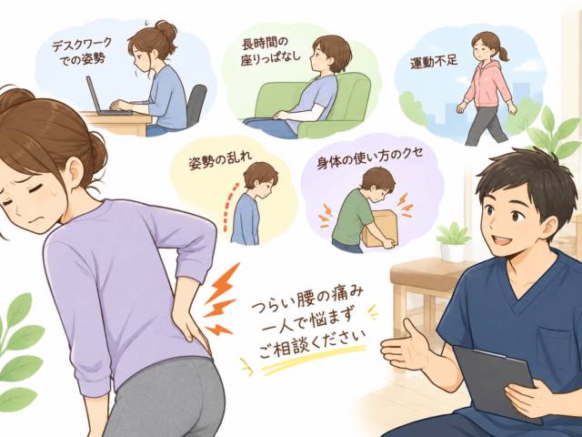慢性腰痛が続く方へ