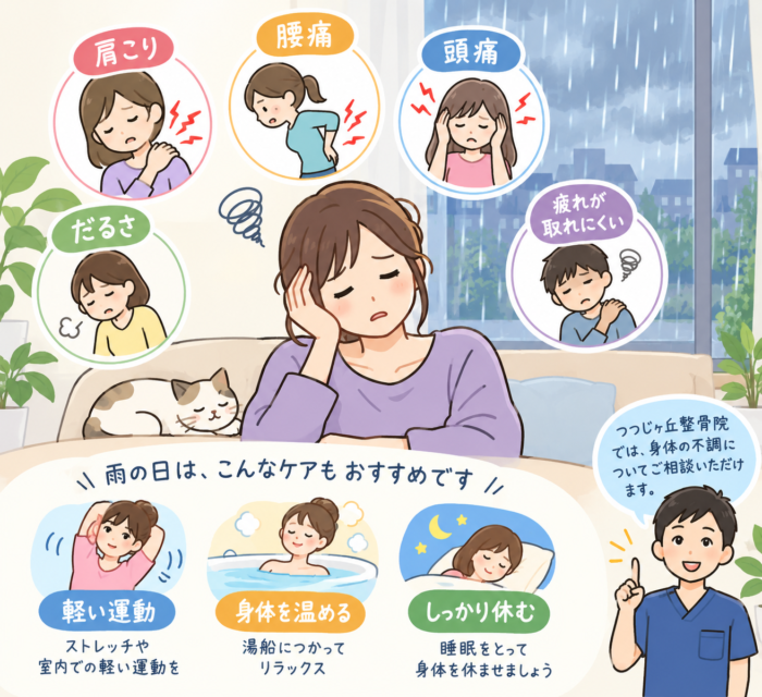 雨の日 整骨院
